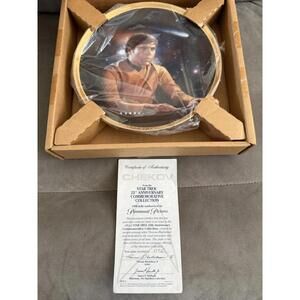 1993 Hamilton Star Trek 25th Anniv. Collection plate "CHEKOV"